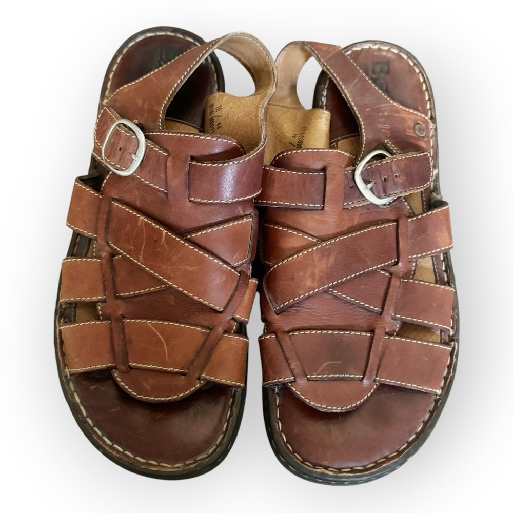 Born Men's Fisherman Sandals Size 10/44 Gorpcore Cabincore